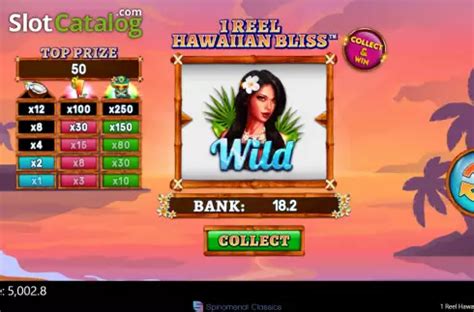 1 Reel Hawaiian Bliss Slot - Play Online