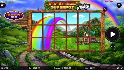1000 Rainbows Superpot Scratch Slot Gratis