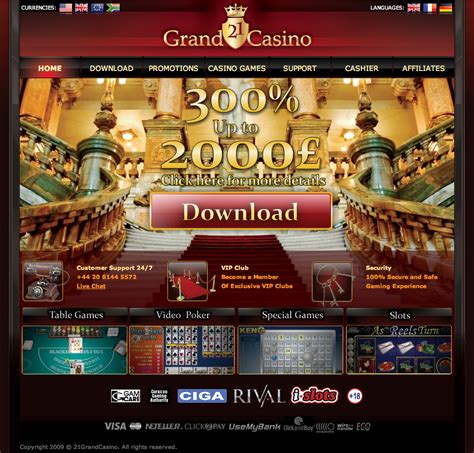 21 Grand Casino Bonus