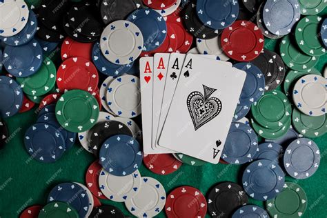 4 Pics Uma Palavra De Quatro Ases Fichas De Poker