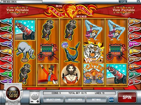 5 Reel Circus 888 Casino