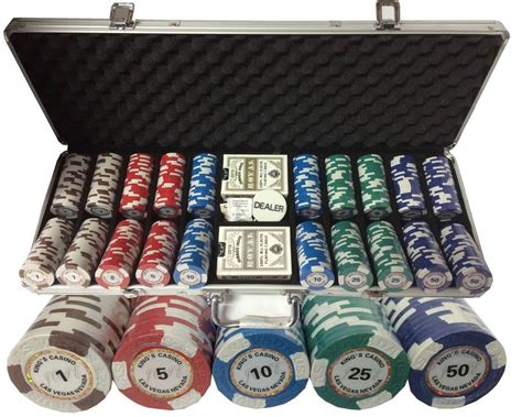 500 Fichas De Poker Caso