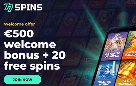 77spins Casino Bonus