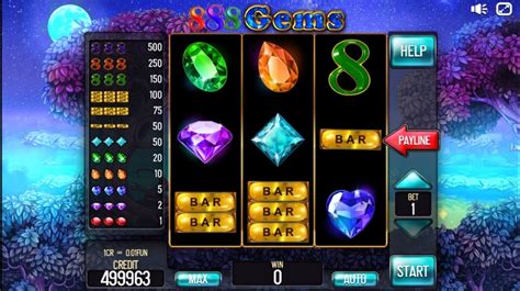 888 Gems 3x3 Bwin