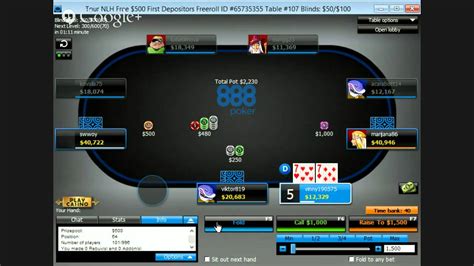 888 Poker Estado De Freerolls