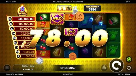 9 Blazing Cashpots Slot - Play Online