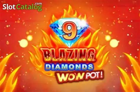 9 Blazing Diamonds Wowpot Slot - Play Online