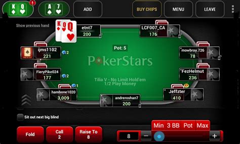 A Pokerstars Apk Blackberry