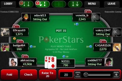 A Pokerstars Celular Android