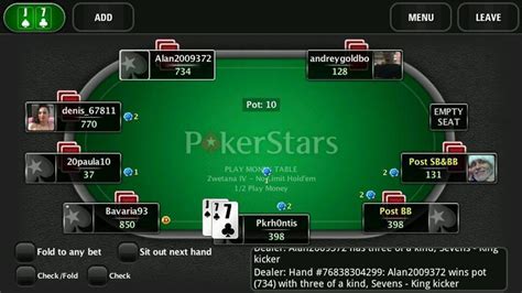 A Pokerstars Cz Android