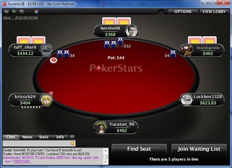 A Pokerstars Supernova Freeroll