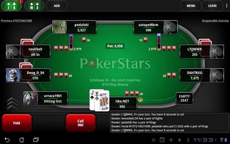 A Pokerstars Timer Android