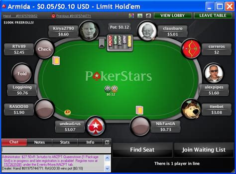 A Pokerstars Ts Comercio