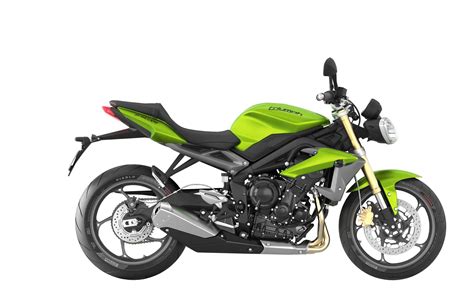 A Triumph Street Triple Roleta Verde