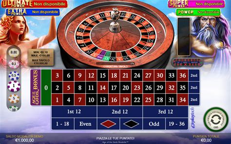 Age Of The Gods Roulette Sportingbet