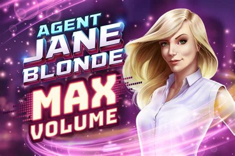 Agent Jane Blonde Max Volume Betsson
