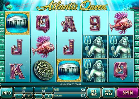 Atlantis Rainha Slot Livre