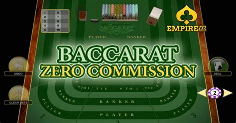 Baccarat Zero Commission Novibet
