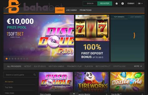 Bahabet Casino Codigo Promocional