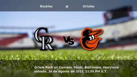 Baltimore Orioles vs Colorado Rockies pronostico MLB