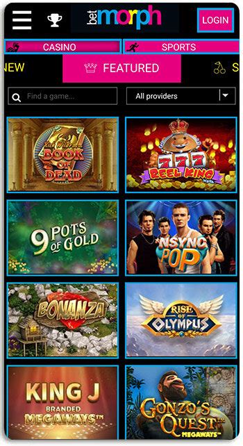 Betmorph Casino Mobile