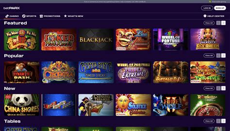 Betparx Casino Download