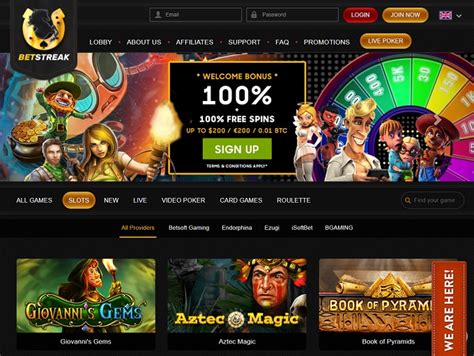 Betstreak Casino Codigo Promocional