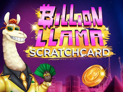 Billion Llama Scratchcard Netbet