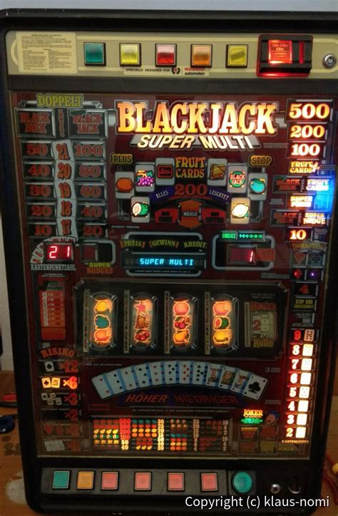Black Jack Automaten Kaufen