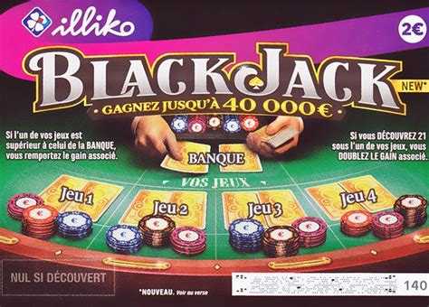 Black Jack Jeux Grattage