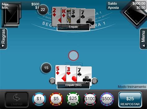 Blackjack Empate Revendedor