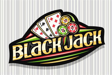 Blackjack Logotipo Vetor