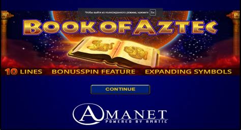 Book Of Aztec Slot Gratis