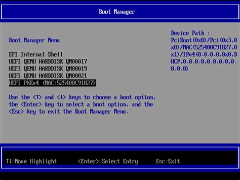 Bootmanage Pxe Slot 0300