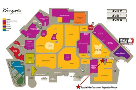 Borgata Casino Mapa