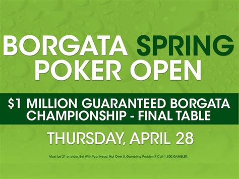 Borgata Poker Open De Setembro 2024