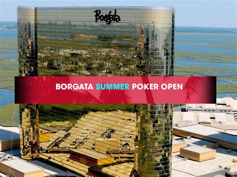 Borgata Verao Poker Open Agenda