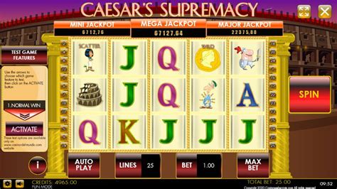 Caesar Supremacy Slot Gratis