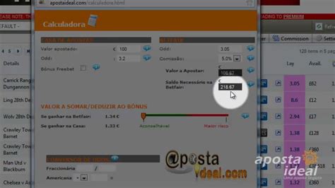Calculadora De Apostas