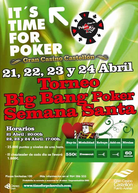 Calendario Torneos De Poker De Casino Castellon