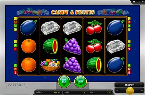 Candy And Fruits Slot Gratis