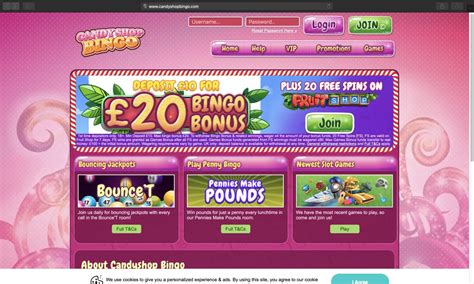 Candy Shop Bingo Casino Review