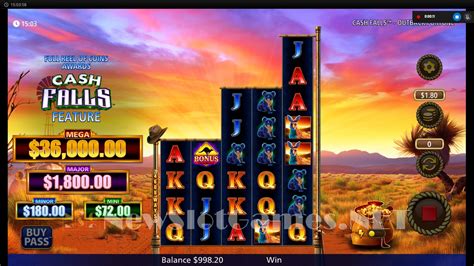 Cash Falls Outback Fortune Netbet
