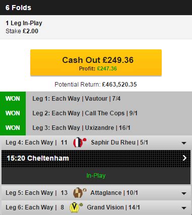 Cash Legion Betfair