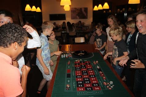 Casino Avond Op Kamp