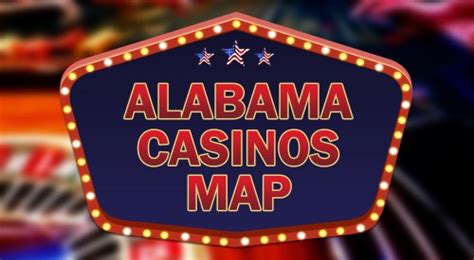 Casino Em Alabama Mapa