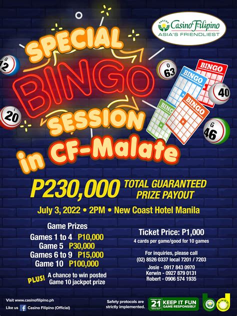 Casino Filipino Tagaytay Bingo