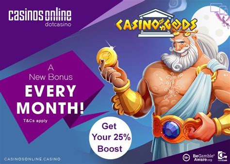 Casino Gods Codigo Promocional