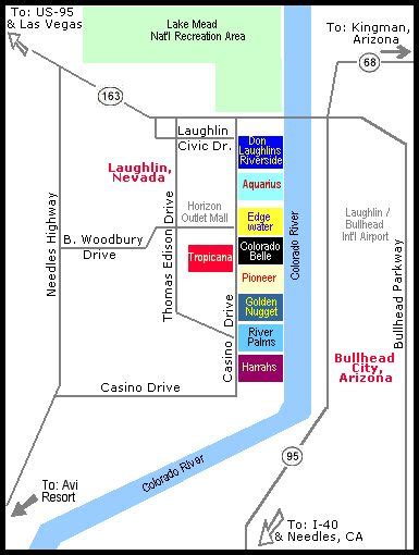 Casino Mapa Laughlin Nevada