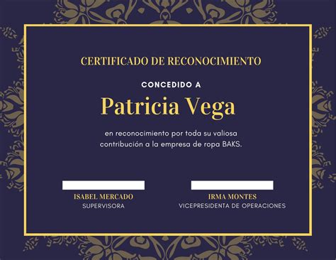 Casino Modelo De Certificado